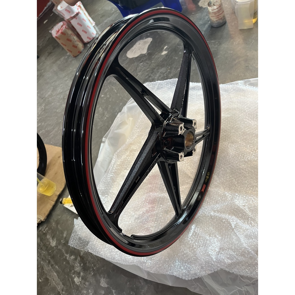 Vành mâm Đúc Spark 135i Yamaha Thailand Xanh/ đỏ ZIn chín hãng yamaha thailand