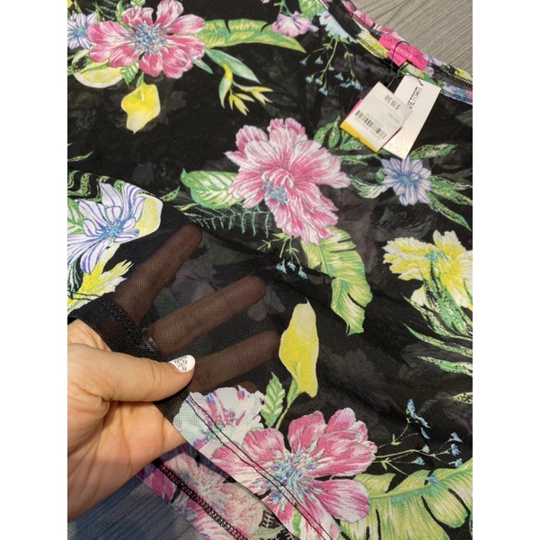 Áo crotop thun lưới hoa size M-XL
