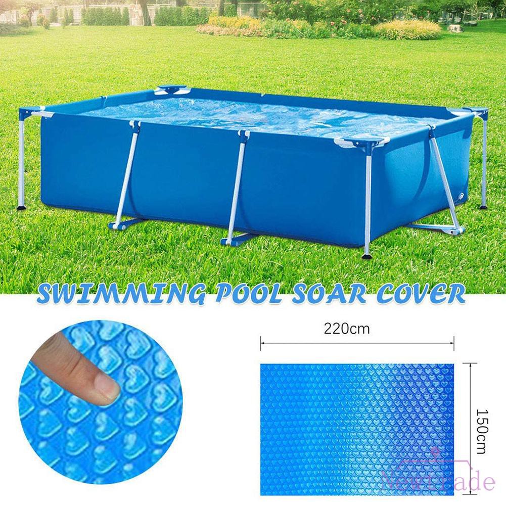 Thảm che cho bể bơi ngoài trời hình chữ nhật cách nhiệt chống mưa