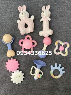 [ BỘ 9 MÓN] Set đồ chơi sơ sinh Goryeo Baby 9 món