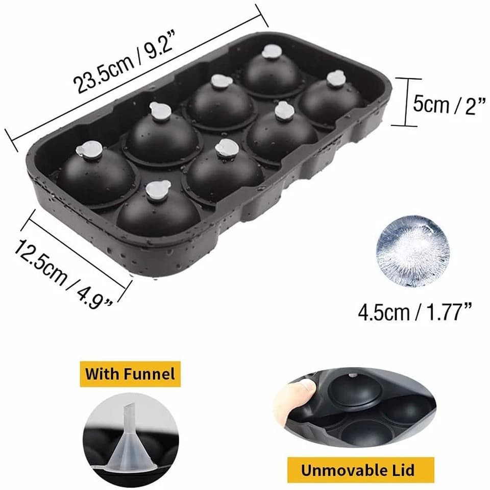 Làm đá Whisky 8 Ball BPA FREE - Home and Garden