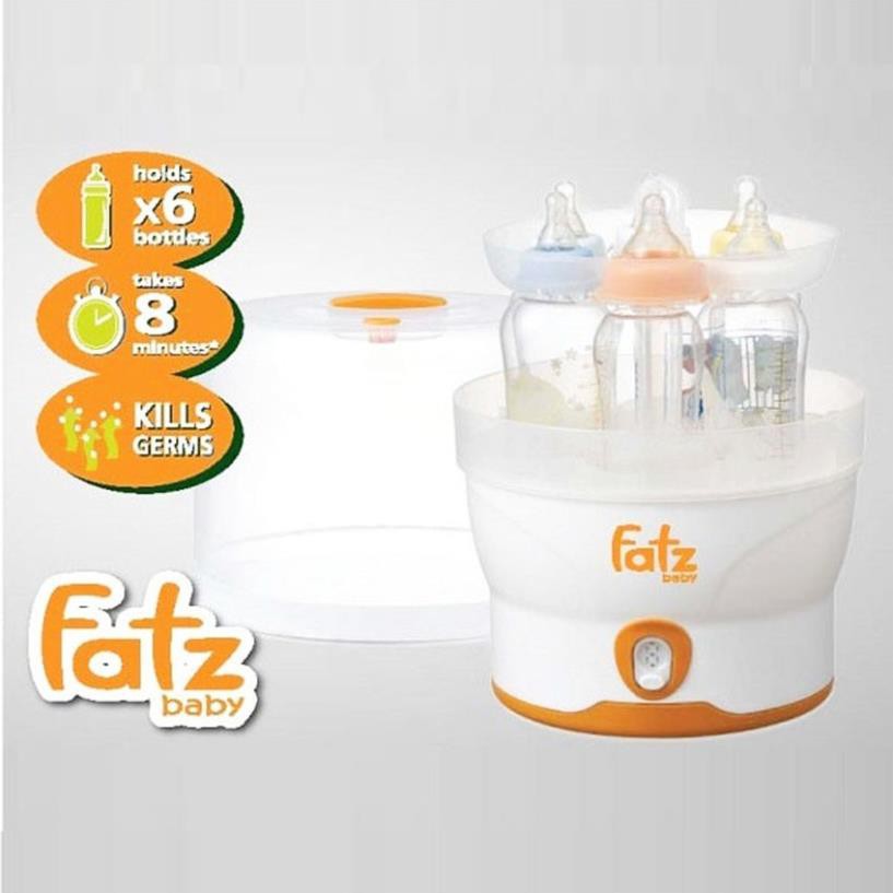 Máy tiệt trùng hơi nước điện tử 6 bình sữa Fatzbaby / FB4028SL