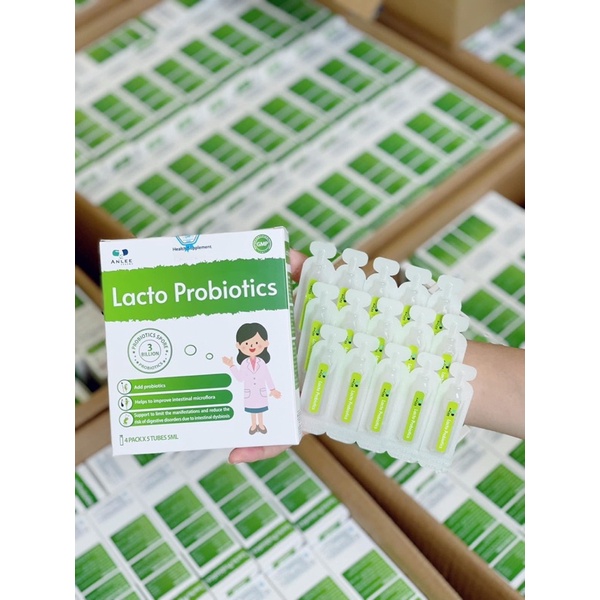 Men vi sinh Lacto Probiotics - 3 tỉ lợi khuẩn