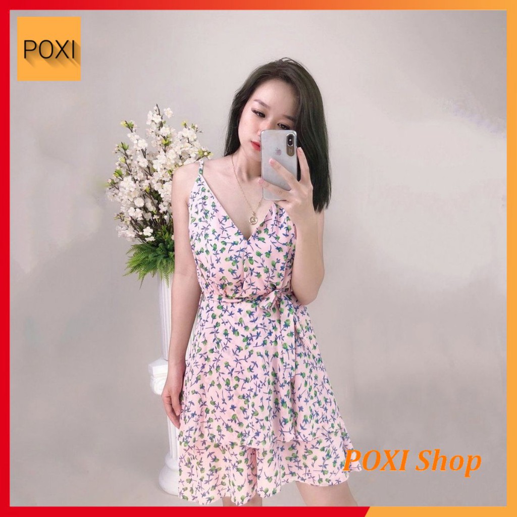 [ẢNH THẬT] Jumpsuit Giả Váy Họa Tiết Hoa Nhí Cực Đẹp