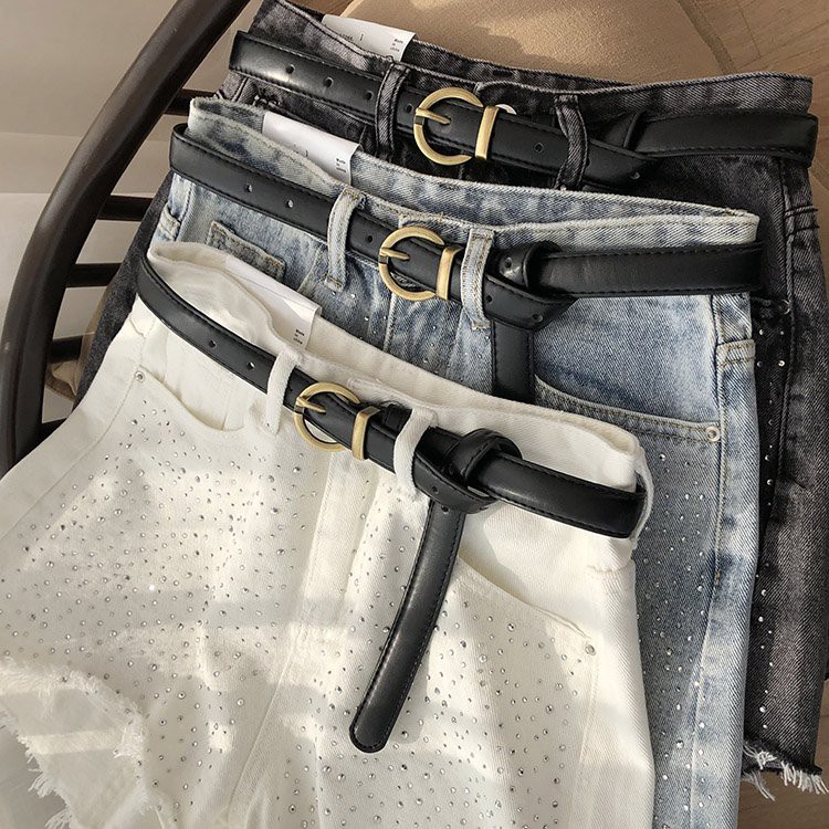 Quần short jean túi đính đá 1Q32725