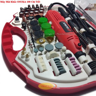 Bộ Máy Mài Khắc Mini OSUKA 100 Chi Tiết