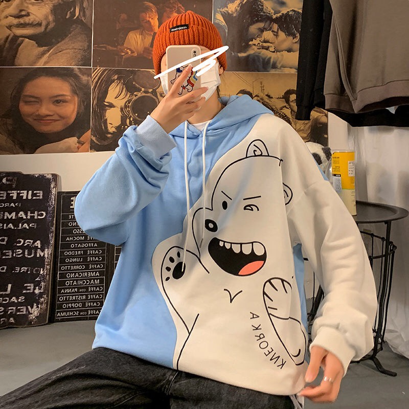 Áo Khoác Hoodie Dáng Rộng Thiết Kế Mới Thời Trang Mùa Xuân Thu Theo Phong Cách Hồng Kông Dành Cho Cặp Đôi 2021