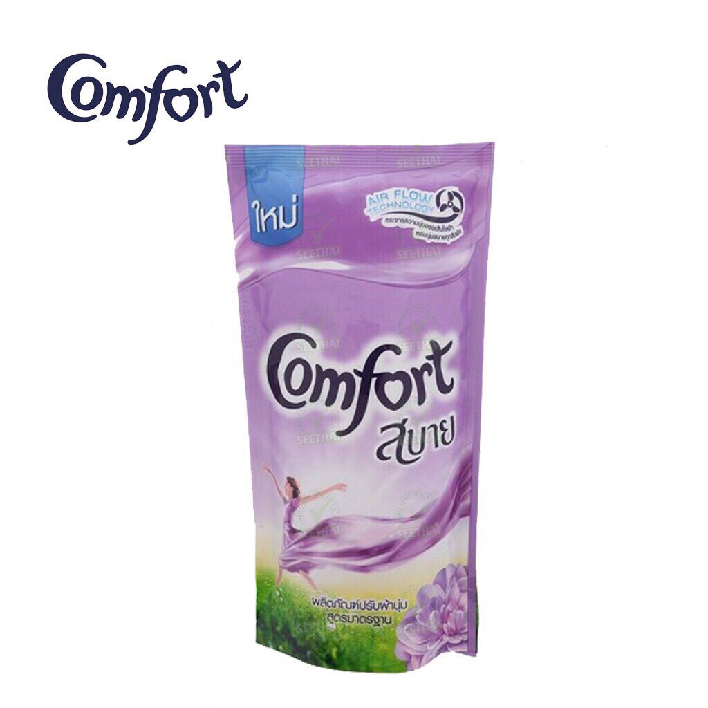 Combo 2 Bịch Nước Xả Vải Comfort Thái Lan 580ml ( Giao màu ngẫu nhiên )