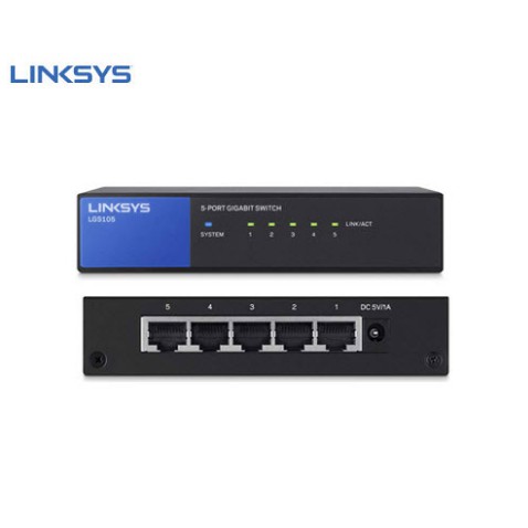 Thiết bị chia mạng Linksys LGS105AP Hàng chính hãng