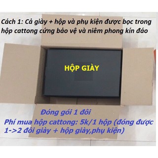 Hộp Caton bảo vệ giày