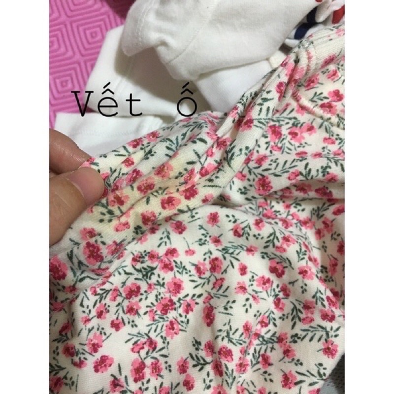 Body chip cộc tay lỗi chất liệu cotton cho bé trai - bé gái ( size:newborn-36m)