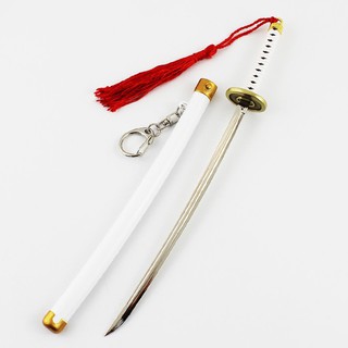 Móc Khóa Kiếm Zoro Wado Ichimonji Cỡ Lớn Dài 23cm Có Tặng Kèm Giá Đỡ