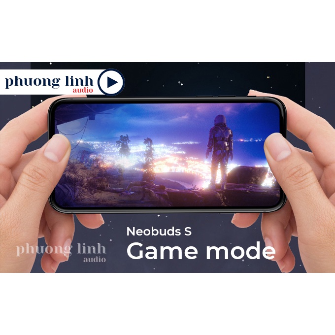 Tai nghe bluetooth 5.2 EDIFIER NEOBUDS S Chống ồn chủ động Âm thanh Qualcomm Snapdragon 6 mic đàm thoại Hàng chính hãng