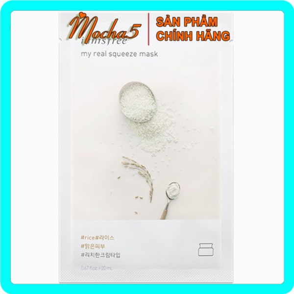 Mặt Nạ Giấy INNISFREE My Real Squeeze Mask