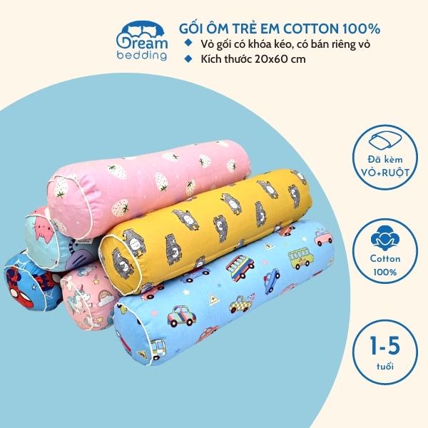 Gối ôm trẻ em Dream bedding 100% cotton