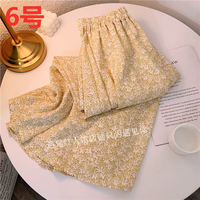 CHÂN VÁY MIDI HOA NHÍ CHIFFRON