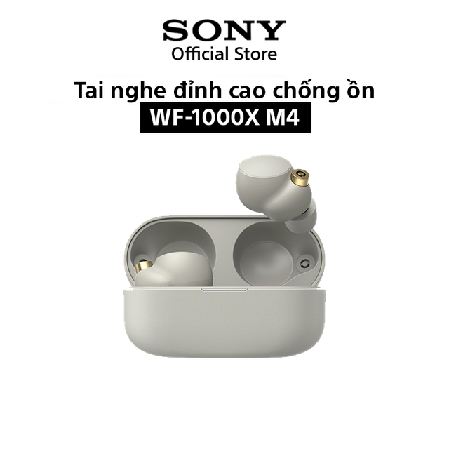 Tai nghe không dây chống ồn Sony WF-1000XM4 - Hàng chính hãng
