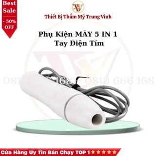 Phụ kiện máy 5in1, tay cầm điện tím không kèm bóng