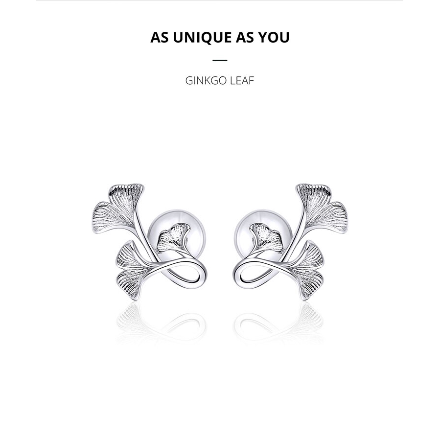 Bông tai Bamoer BSE328 bằng bạc 925 thiết kế sang trọng thời trang cho nữ