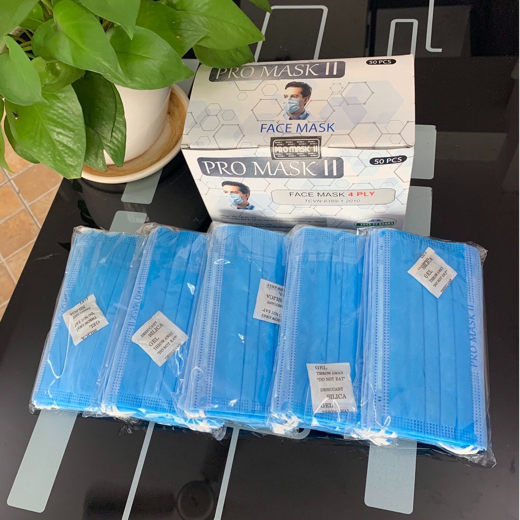 Khẩu trang y tế chính hãng PRO MASK (Hộp 50 cái) | BigBuy360 - bigbuy360.vn