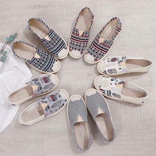 Giầy lười hoạ tiết thổ cẩm siêu đẹp