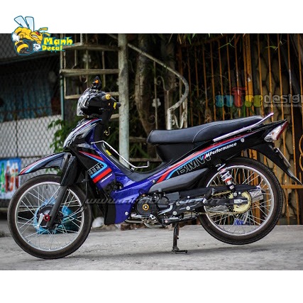 Ten rời xe ELEGANT 50 BMW DÁN XE ĐEN