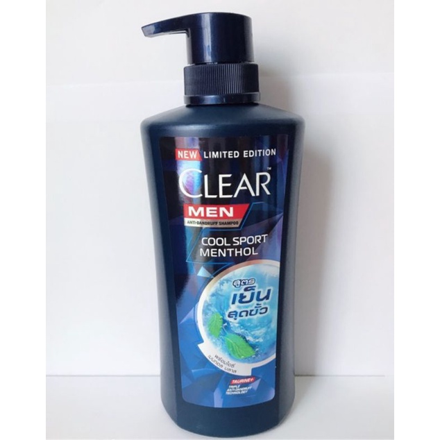 Dầu gội đầu clear các loại 450ml (hàng Thái Lan chính hãng )