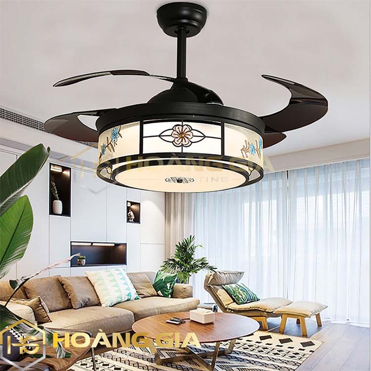Quạt Trần Đèn 🌟 Quạt Trần Trang Trí A8122 🌟 Ba Chế Độ Led 🌟 Tặng Điều Khiển Từ Xa Thông Minh | BigBuy360 - bigbuy360.vn