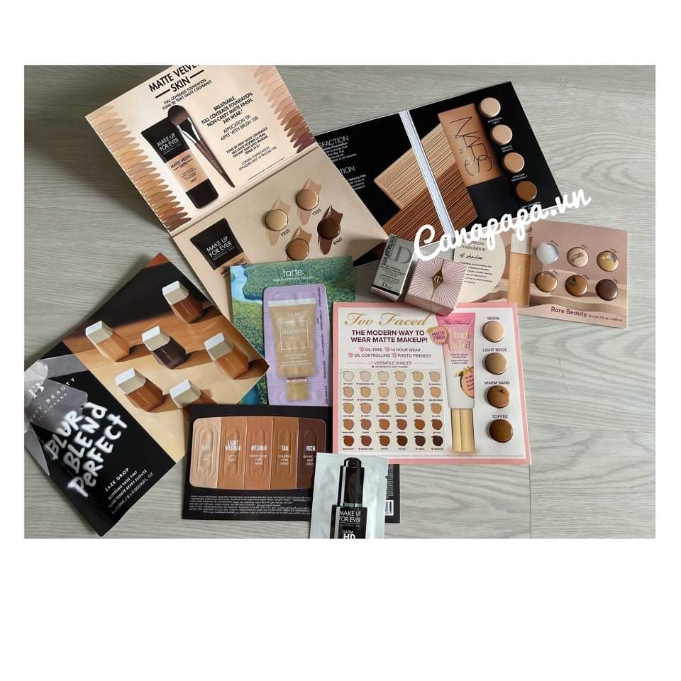 Set Kem Nền Di.or + Kem Dưỡng Char.lotte + 9 Vỉ Kem Nền Mẫu | BigBuy360 - bigbuy360.vn