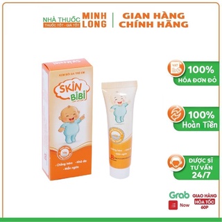 Kem bôi da trẻ em Skin BiBi ngừa hăm da khô da mẩn ngứa Tuýp 10g ML002