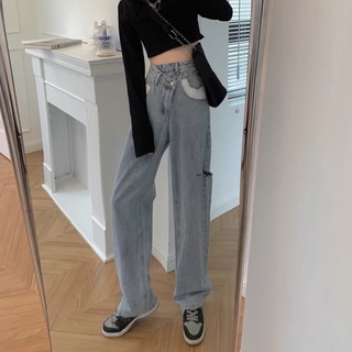 [Order] Quần Jeans Cạp Chéo Ống Rộng