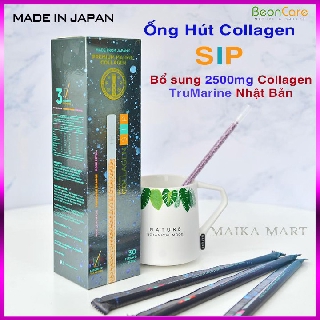 [Chống Lão Hóa] Ống Hút SIP Collagen Trumarine, 250mg, không chứa đường. made in India