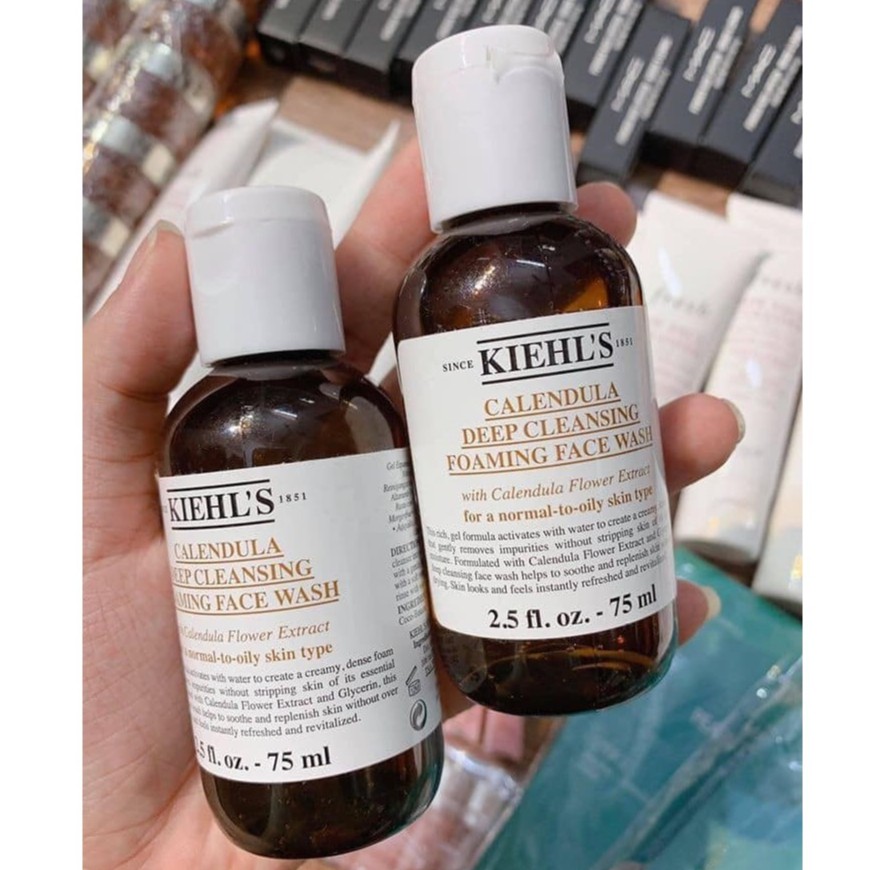 Sữa Rửa Mặt Hoa Cúc Lành Tính KIEHL'S CALENDULA DEEP CLEANSING FOAMING FACE WASH