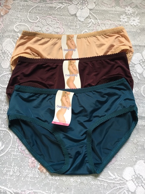 Set 10 Quần lót nữ thun lạnh, quần lót nữ size trung chất vải mền mát