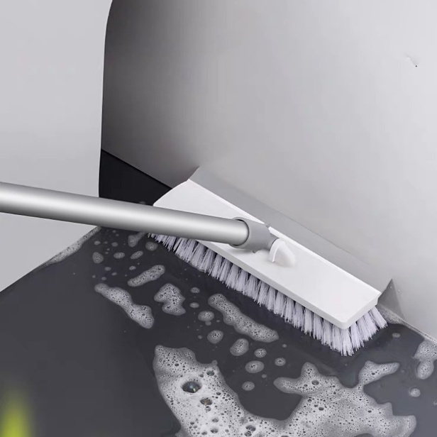 Chổi Cọ Sàn Nhà Tắm Thông Minh Thiết Kế Đầu Gạt Nước Đầu Chổi Xoay 120 Độ, Chổi Chà Nhà Vệ Sinh Cọ Kính Siêu Sạch