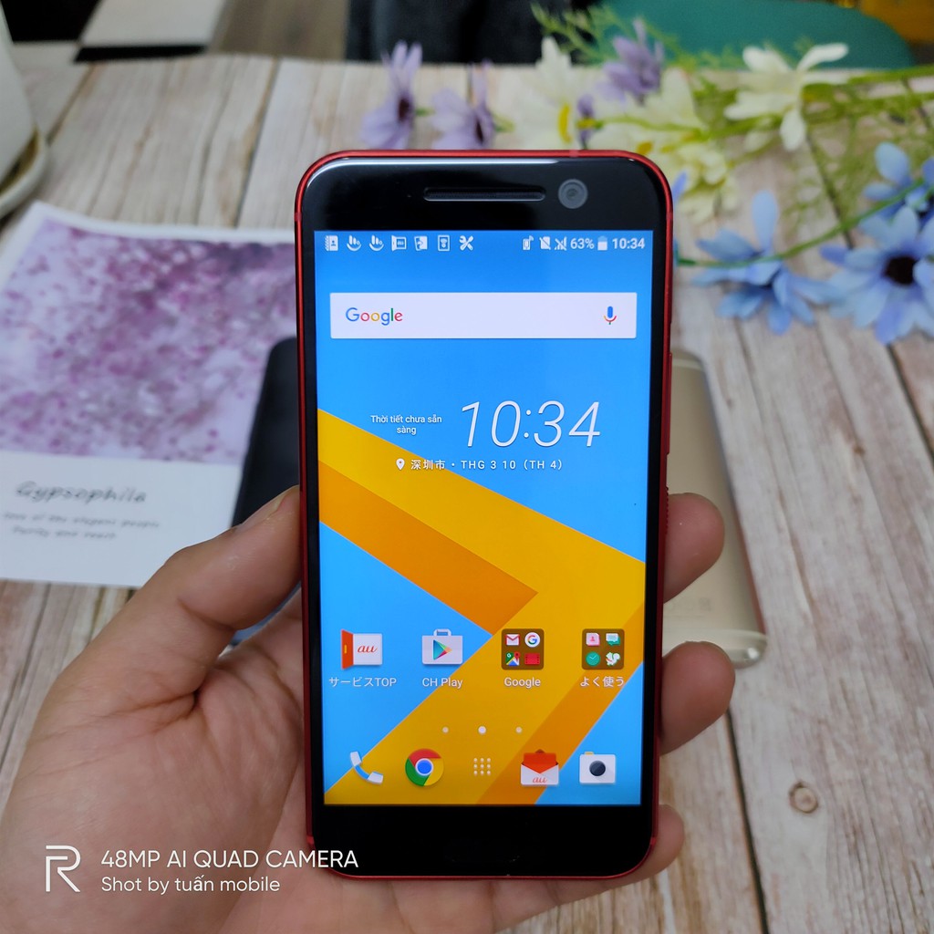 Điện thoại HTC 10,Ram 4/32Gb,Snap 820,LCD 5.2’’2K | BigBuy360 - bigbuy360.vn