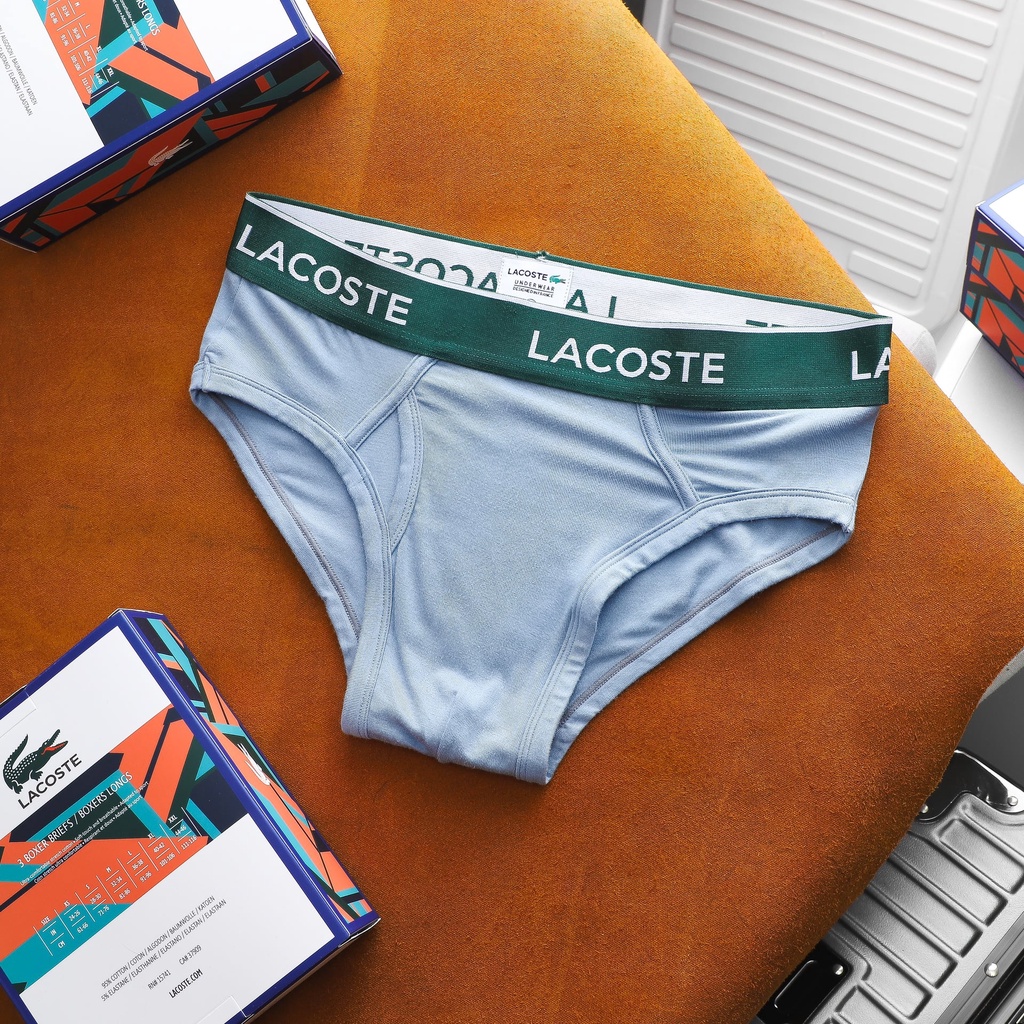Quần lót tam giác nam chất liệu cotton lạnh siêu mịn mát 8635