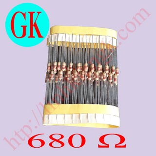 Điện trở 680 ôm 1/4w