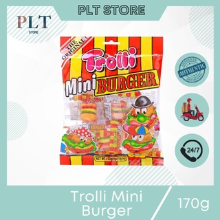 Kẹo dẻo vị trái cây trolli mini burger 170g ⚜️date mới⚜️