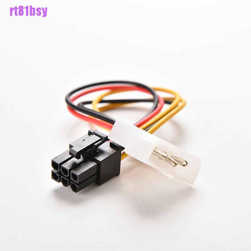 Dây Cáp Kết Nối Nguồn Pci-E Rt81Bsy 4-pin Sang 6-pin Mới