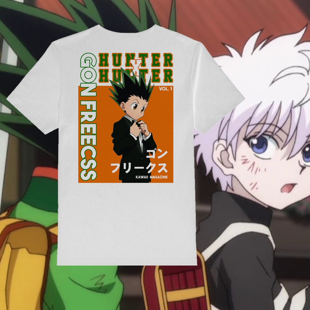 Áo thun in hình Hunter X Hunter Gon Freecss cực chất giá rẻ