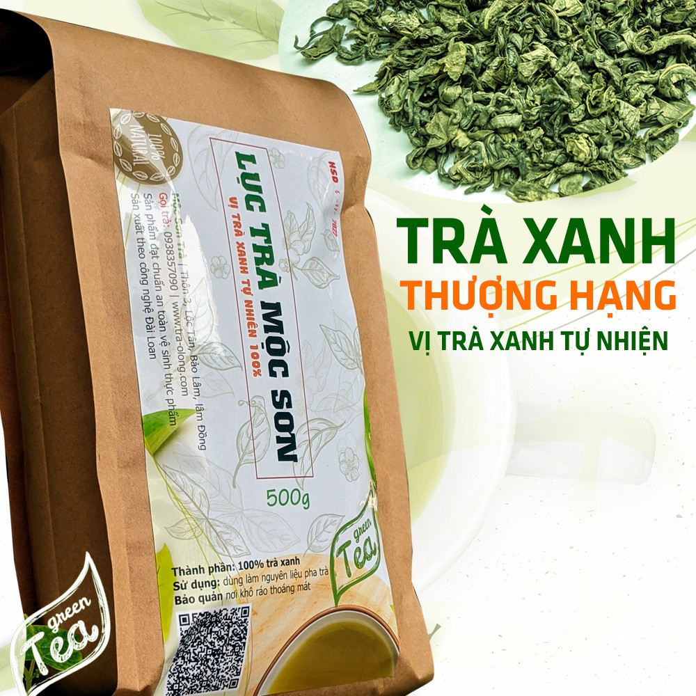 1KG Lục Trà (Trà Xanh) Thượng Hạng Xuất Khẩu Mộc Sơn