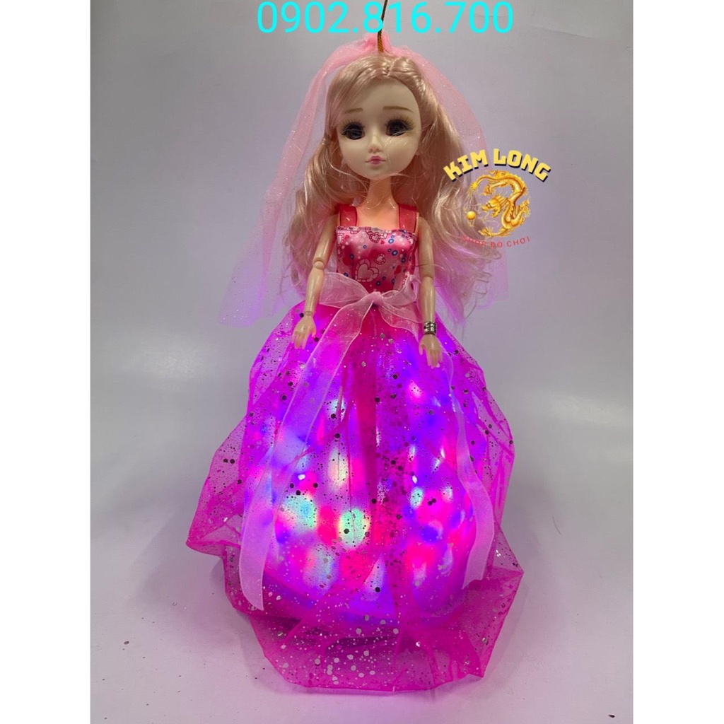 Đồ chơi lồng đèn trung thu cho bé gái hình búp bê Baby có pin nhạc đèn quà tặng trung thu