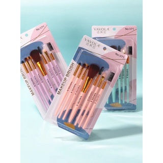 Cọ bộ make up 7 cây chuyên dụng.(exmon.keli.vavola.thỏ vịt kitty)