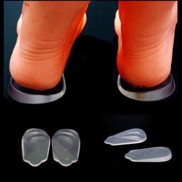 Set 2 đôi lót gót nghiên 15 độ giúp chân ko bị vẹo hay nghiên cổ chân và nghiên lật đầu gối khi đi giày
