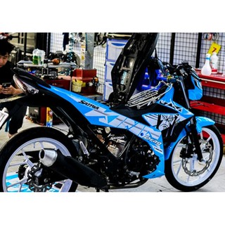 Tem trùm satria,raider king drag