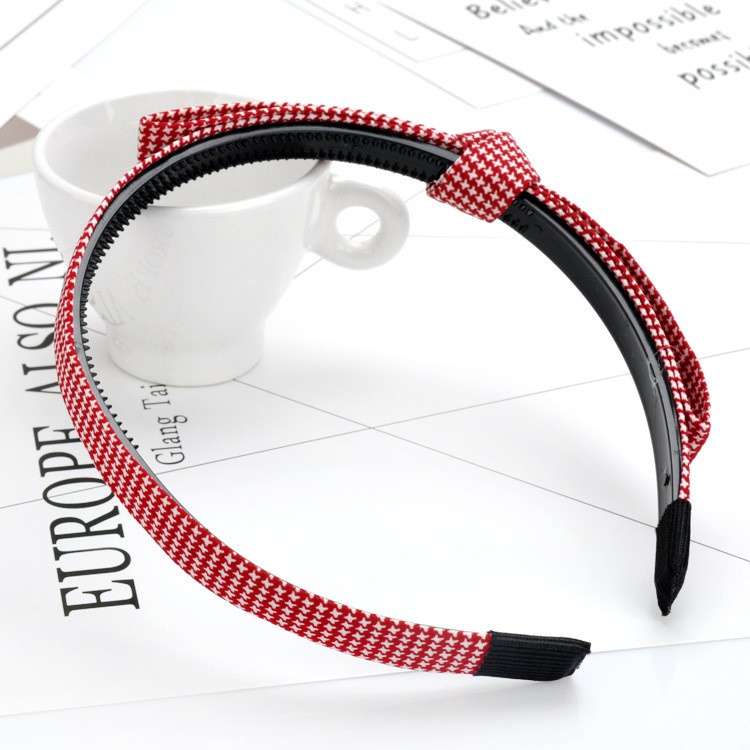 Băng đô phối nơ bằng vải xinh xắn thời trang cho nữ A81