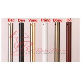 Thanh Ty Treo Quạt Trần Dài 20cm/25cm, ĐÈN TRANG TRÍ GIÁ BUÔN Phụ Kiện Hỗ Trợ Treo Quạt Đa Năng Với Nhiều Màu