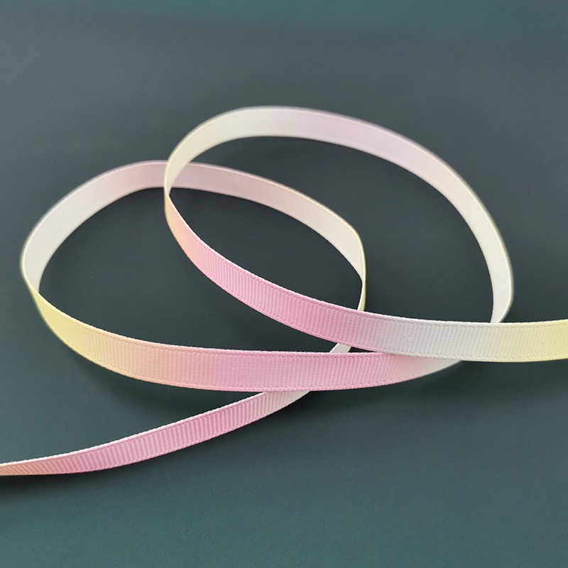 Cuộn Dây Ruy Băng Màu Sắc Gradient Dài 1cm Rộng 25 Yard Dùng Làm Quà Tặng