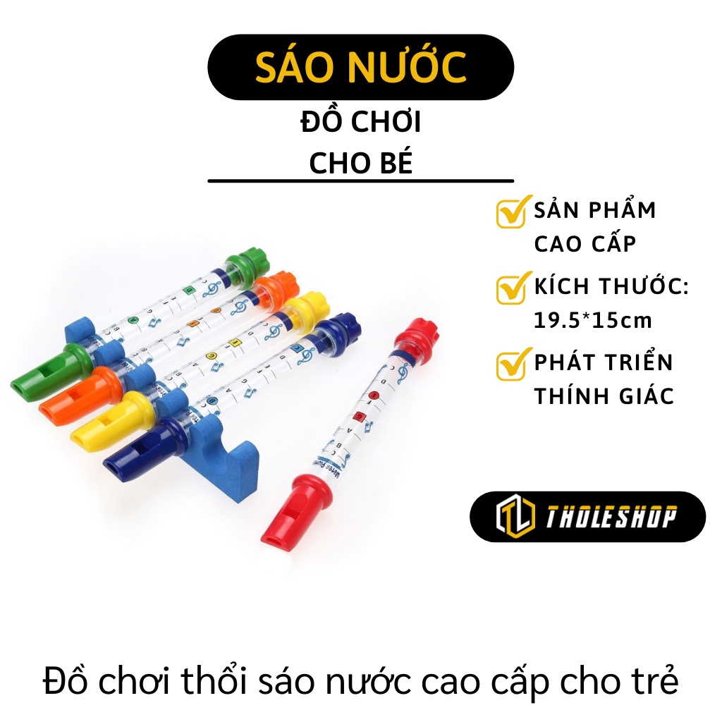 Sáo Đồ Chơi - Đồ Chơi Thổi Sáo Nước Cho Bé Làm Quen Với Âm Nhạc, Phát Triển Thính Giác 7445